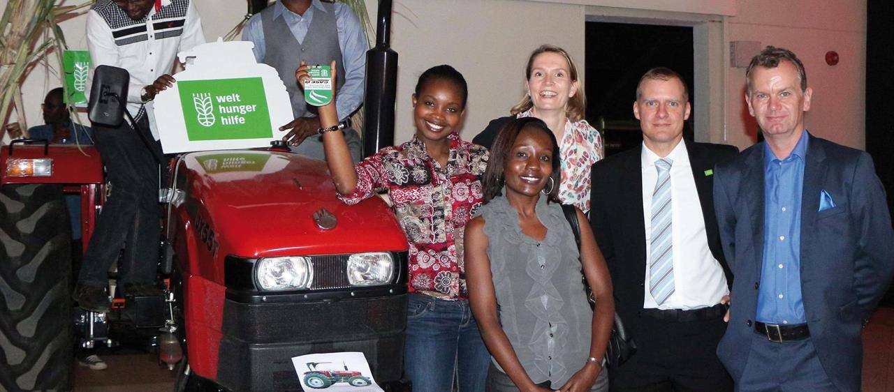 Case IH spendet zwei Traktoren für kleinbäuerliche Betriebe in Kenia
